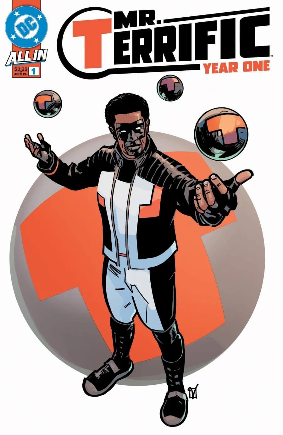 Mr. Terrific: Year One 1 cover