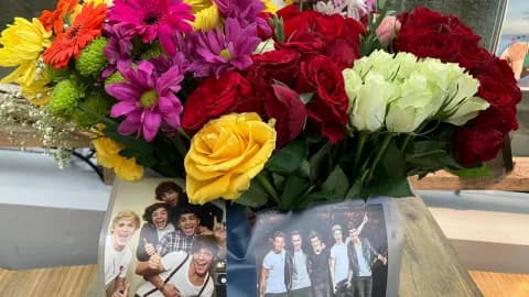 Flowers and One Direction photos. One Direction rose to fame after appearing on The X Factor in 2010