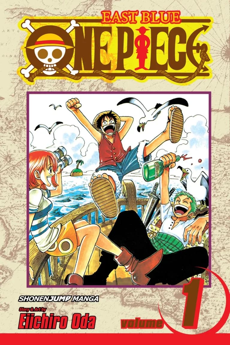 One Piece vol. 1 cover