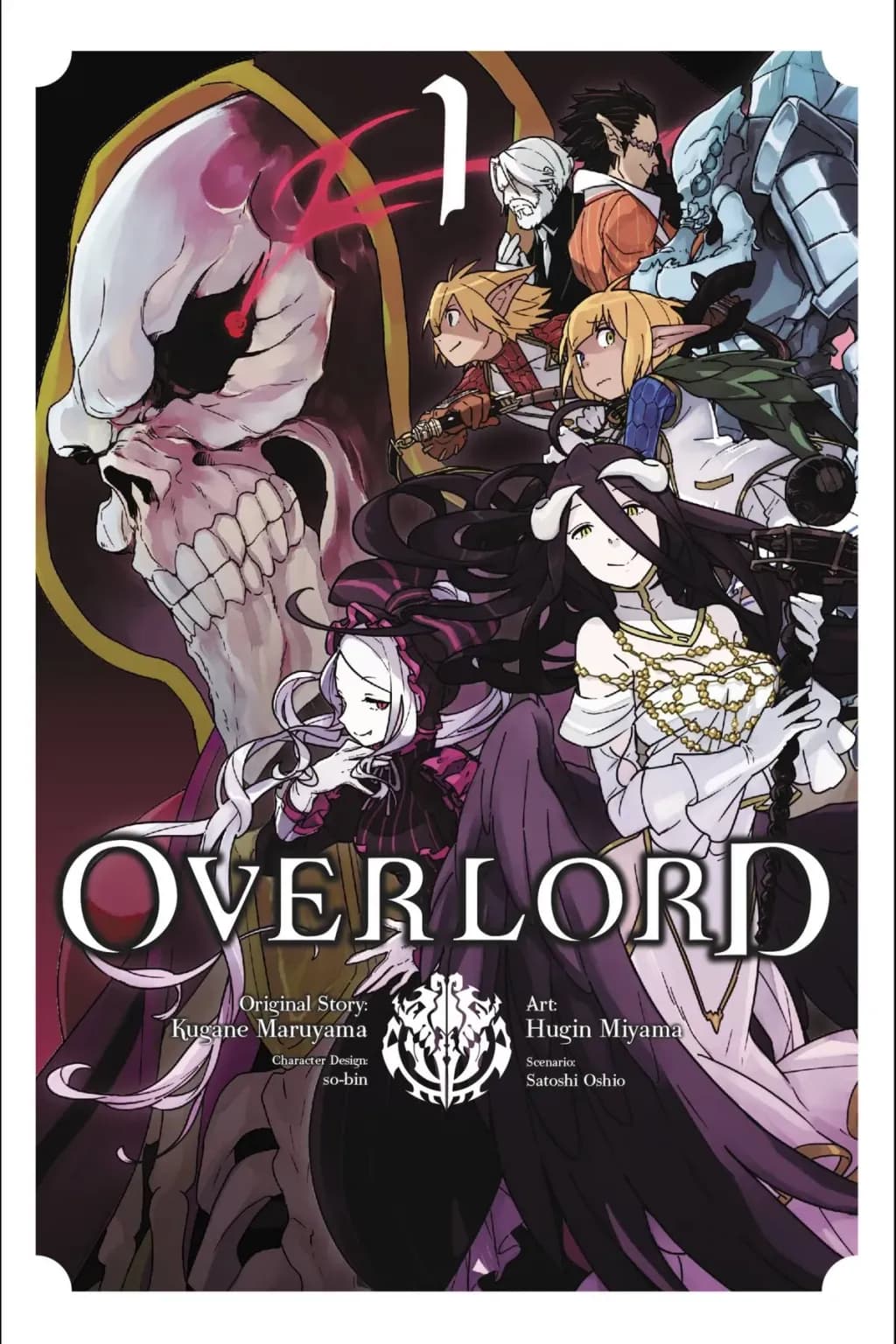 Overlord Vol 1 cover