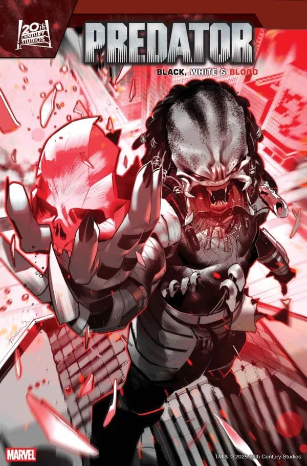 Predator: Black, White & Blood #1 cover