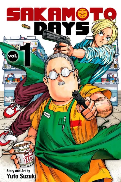 Sakamoto Days Vol. 1 cover