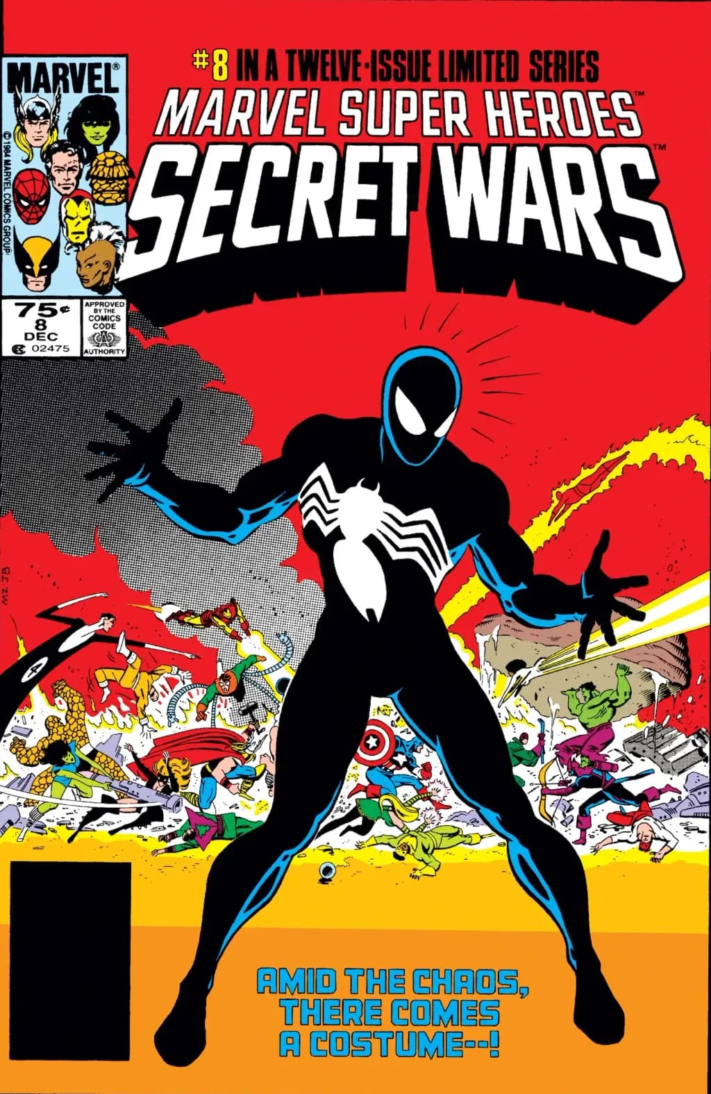 Secret Wars #8 comic cover