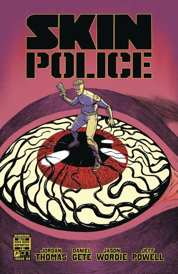 SKIN POLICE #3 comic cover