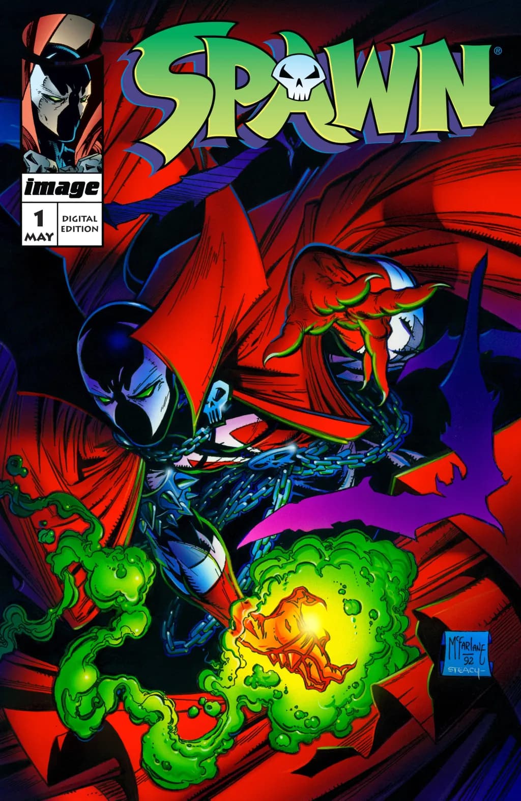 Spawn #1 comic cover