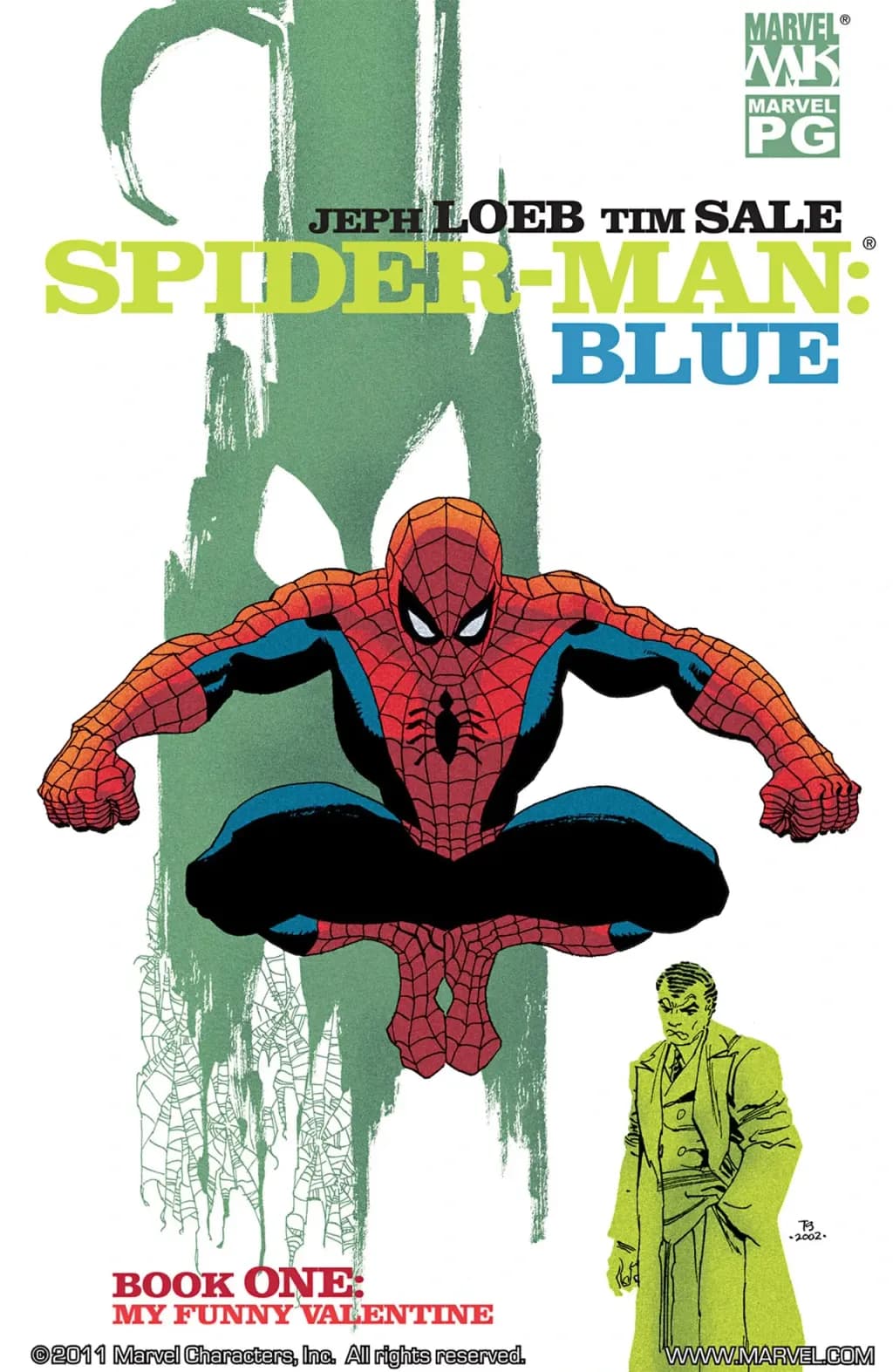 Spider-Man: Blue #1 comic cover