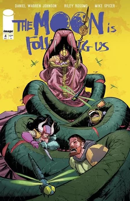 The Moon is Following Us #4 comic cover