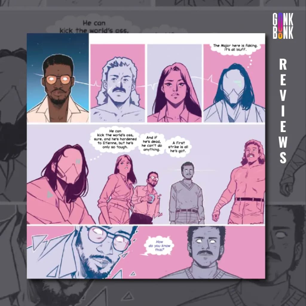 The Power Fantasy #5 preview page 3 - A young Ettienne and Magnus have a telepathic meeting. 