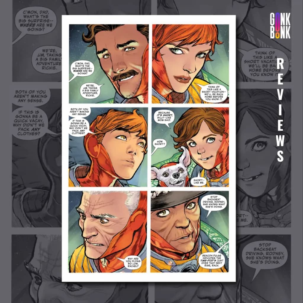The Rocketfellers 1 preview page 1 - Portraits of each of the members of The Rocketfellers.