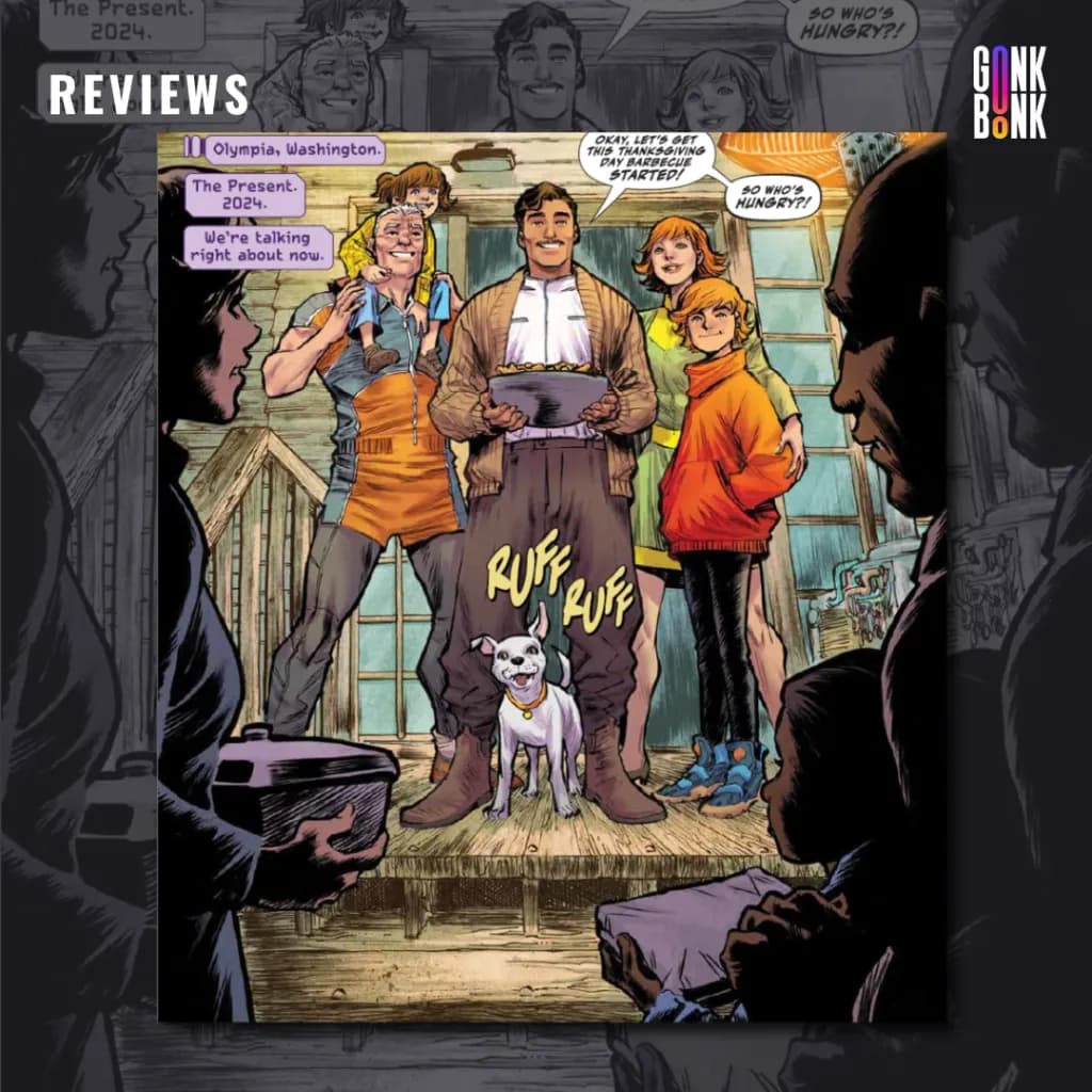 The Rocketfellers 1 preview page 3 - The Rocketfellers welcome neighbors into their home.