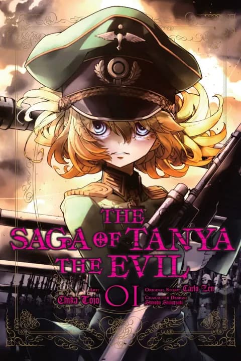 The Saga of Tanya the Evil Vol 1 cover