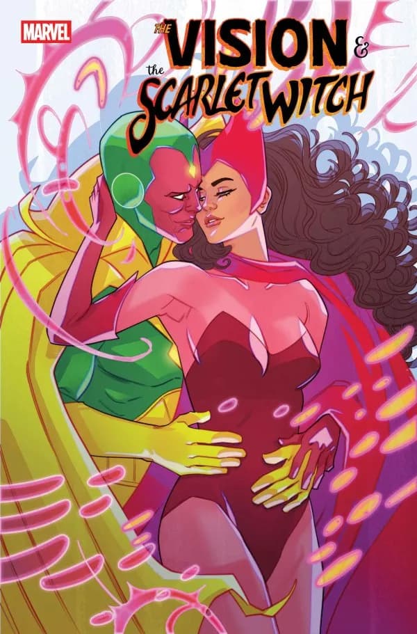 The Vision & The Scarlet Witch #1 Sauvage variant cover