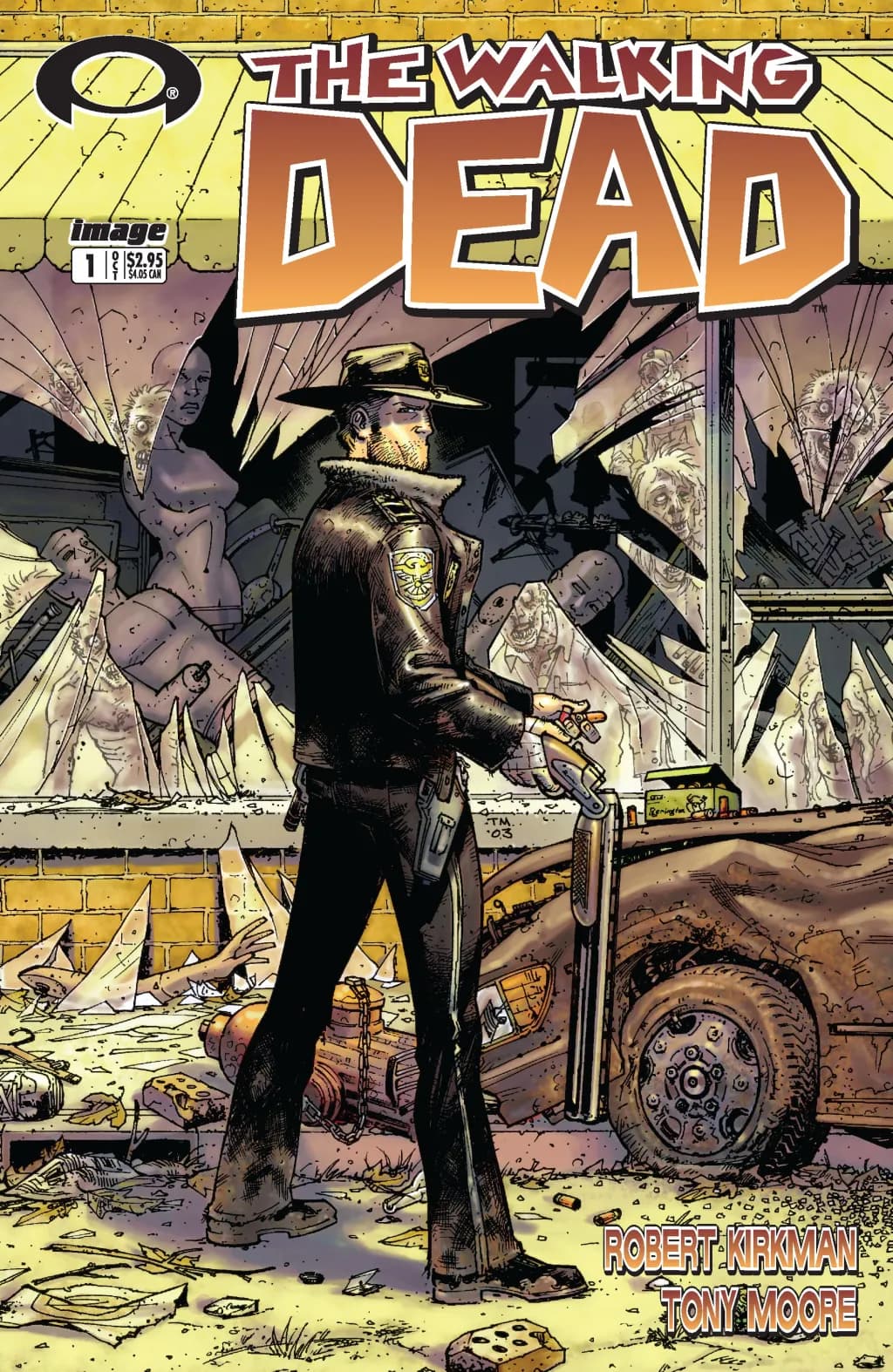 The Walking Dead #1 comic cover