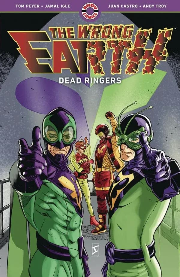 The Wrong Earth Dead Ringers TP cover