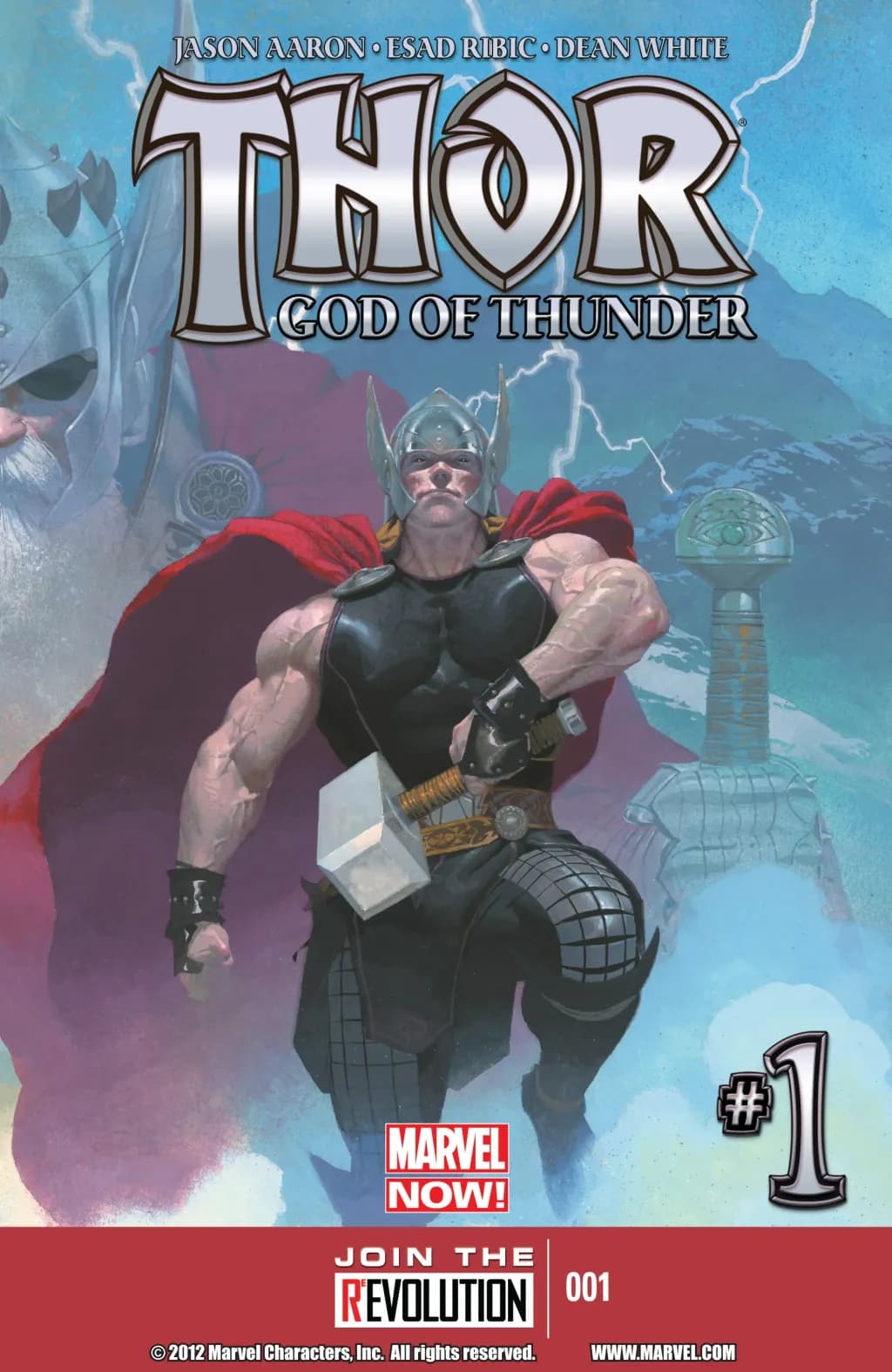 Thor: God of Thunder #1 comic cover