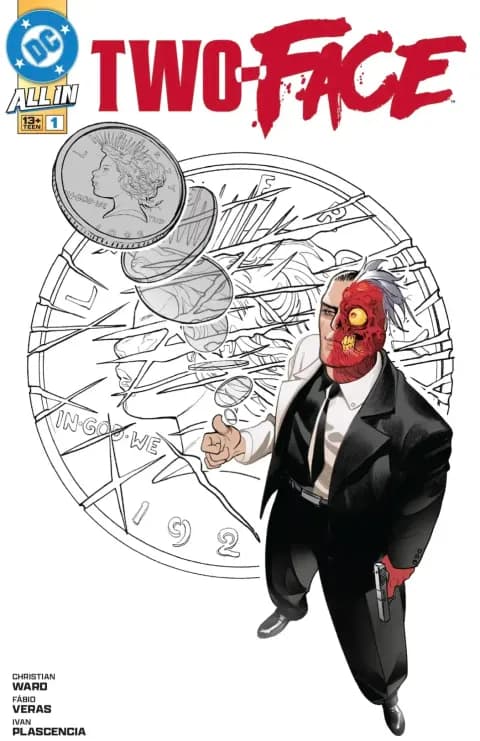 Two-Face #1 cover