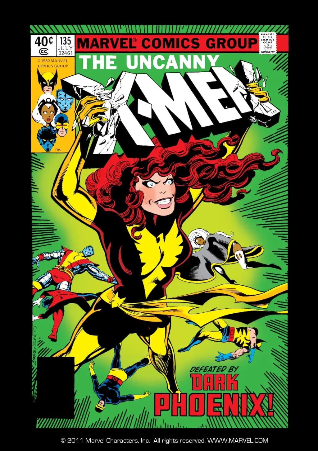 Uncanny X-Men #135 comic cover