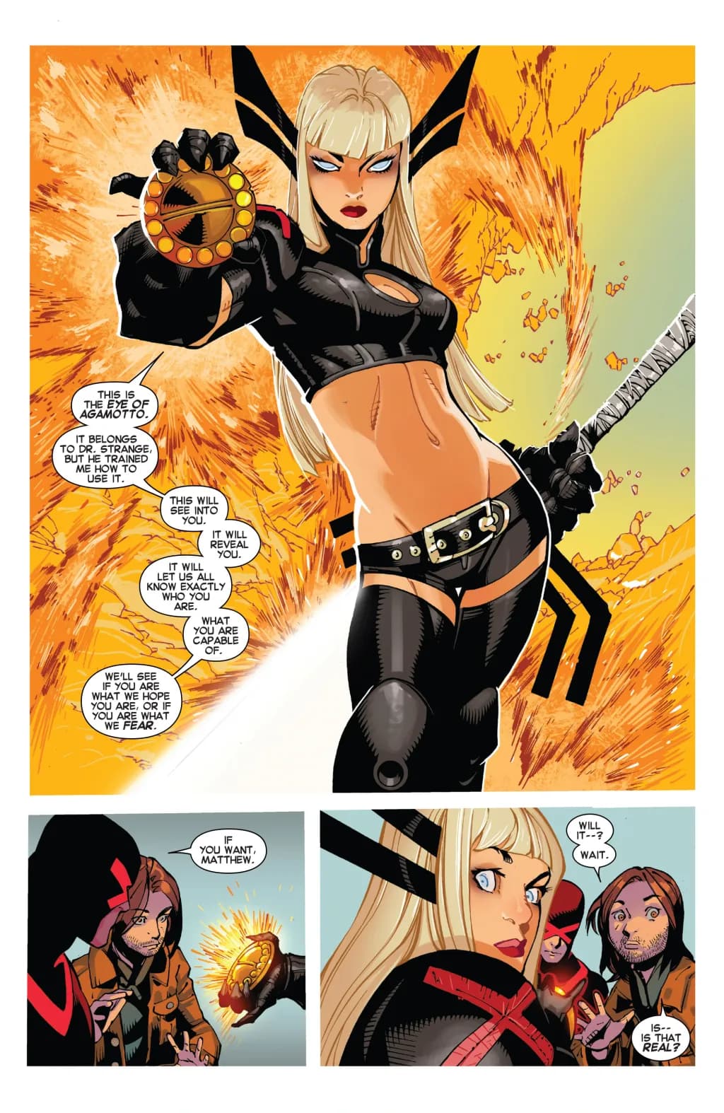 Panel from Uncanny X-Men #29 by Chris Bachalo