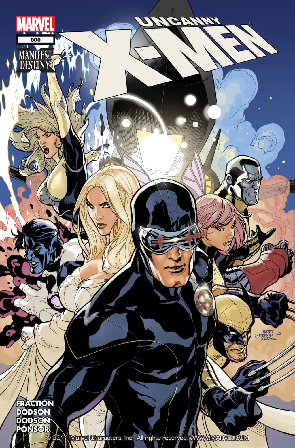 Uncanny X-Men #505 cover