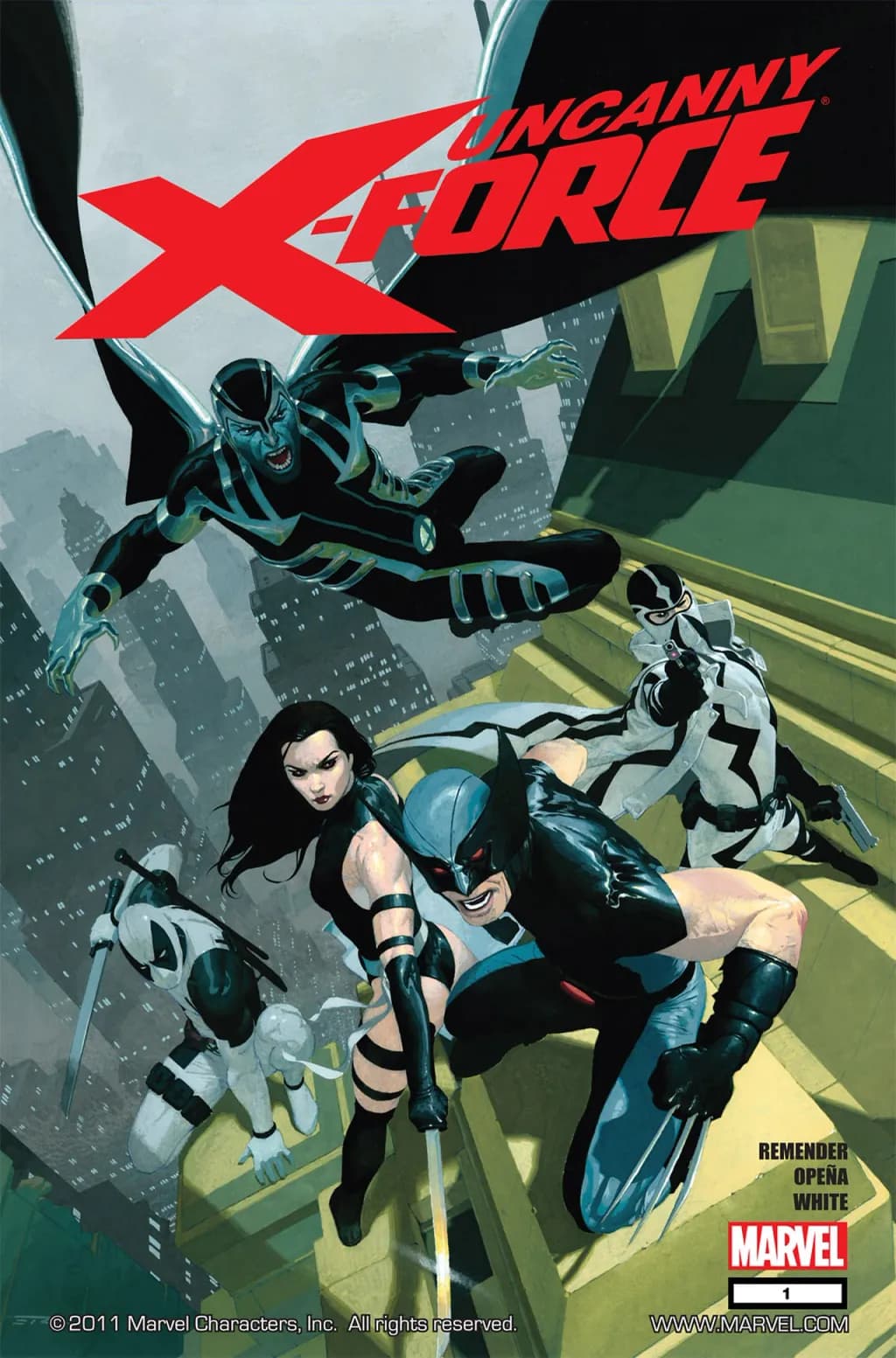 Uncanny X-Force #1 comic cover