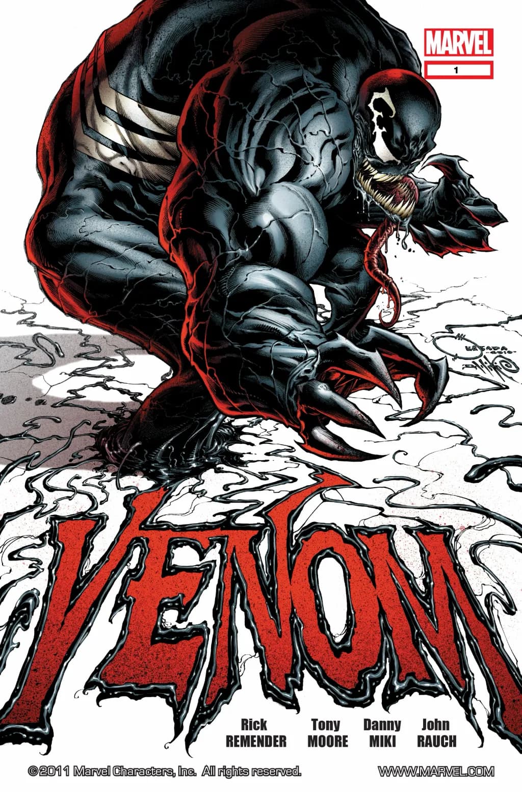 Venom (2011) #1 comic cover