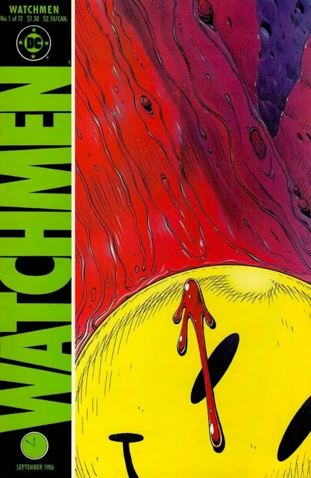 Watchmen #1 comic cover