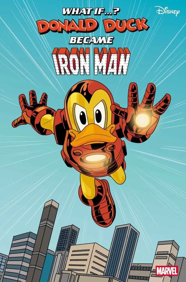 Marvel & Disney: What If...? Donald Duck Became Iron Man #1 Noto variant cover