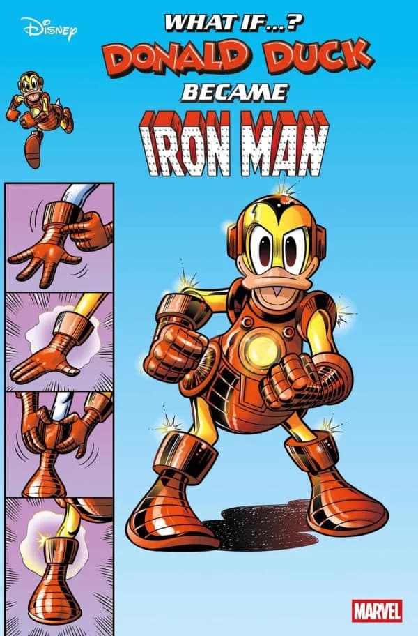 Marvel & Disney: What If...? Donald Duck Became Iron Man #1 cover