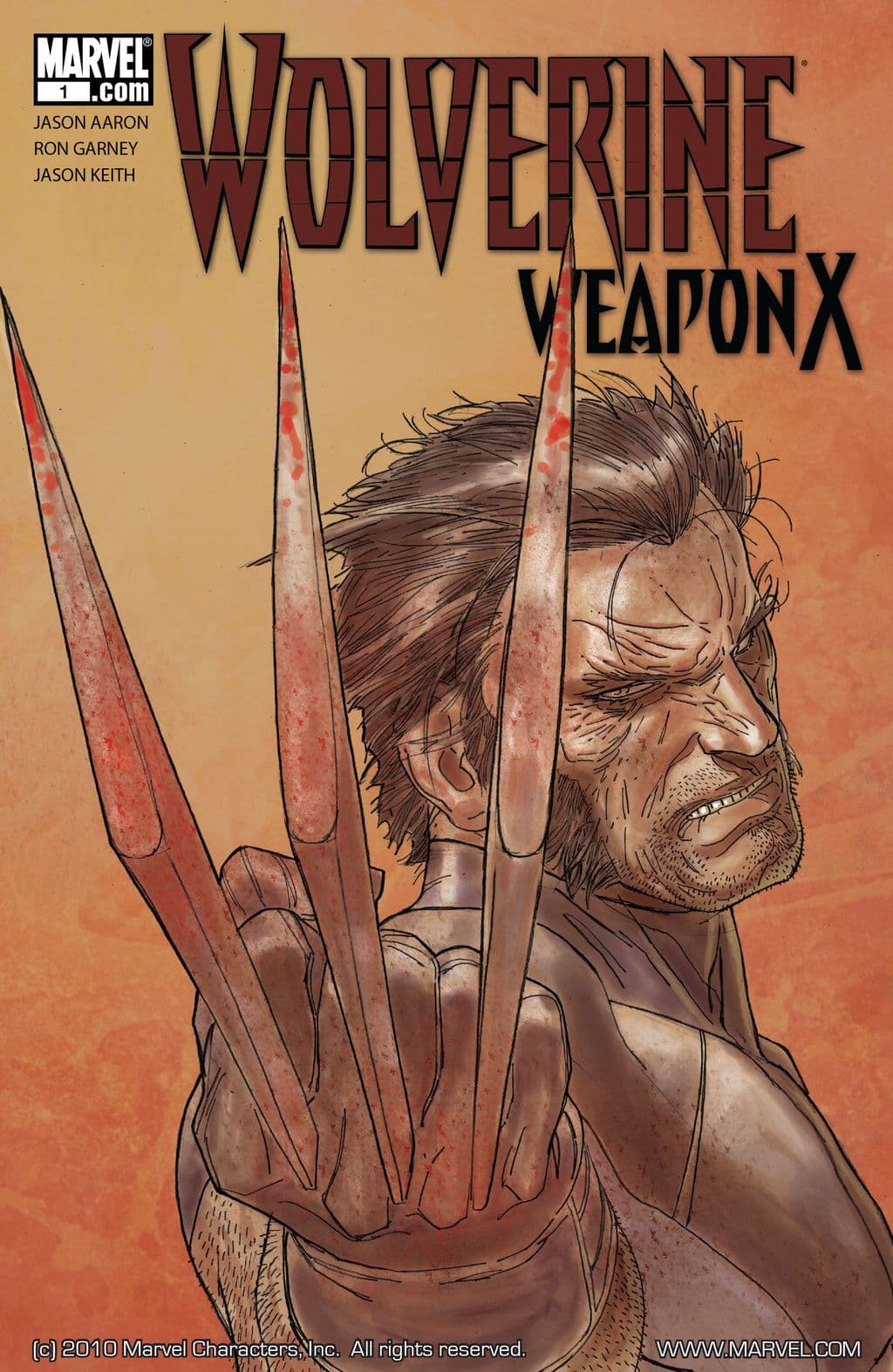 Cover of Weapon X #1