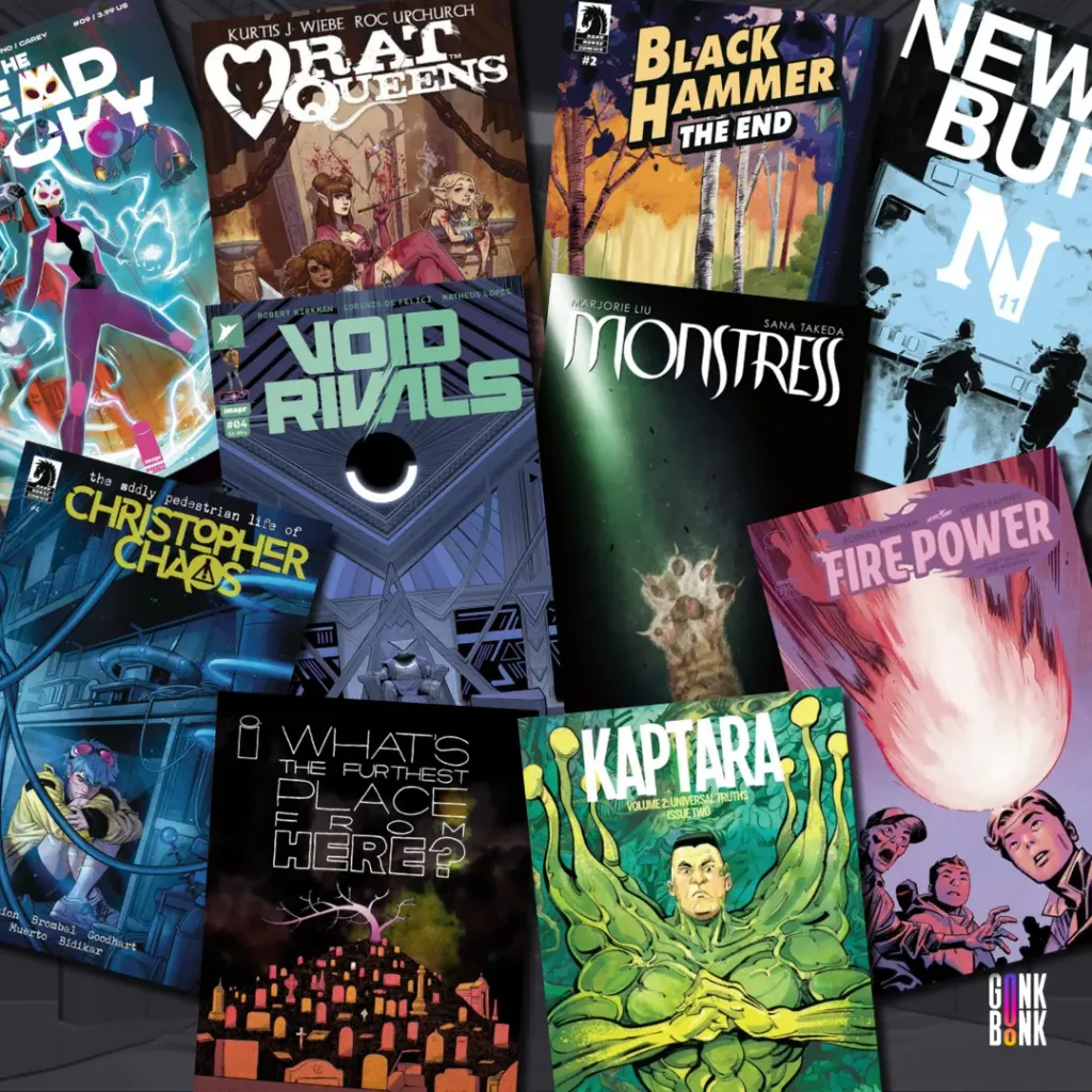 Creator Owned Comics Cover 09.27,23