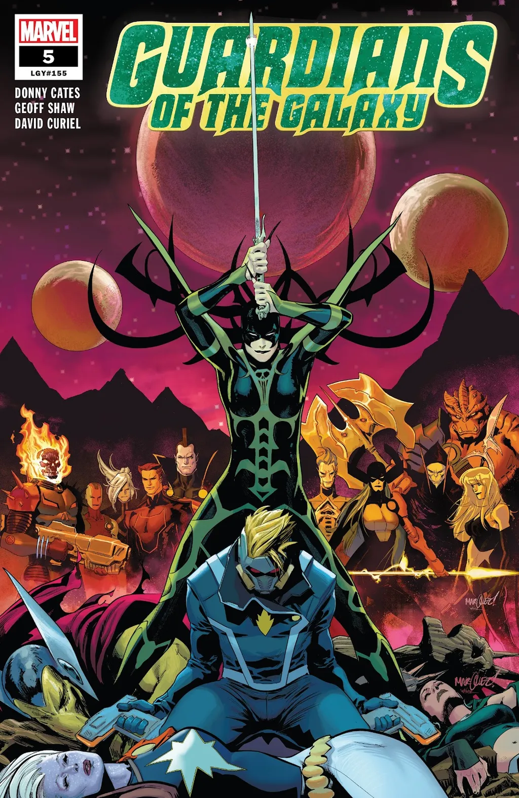 Gurdians of the Galaxy (2019) #5 cover