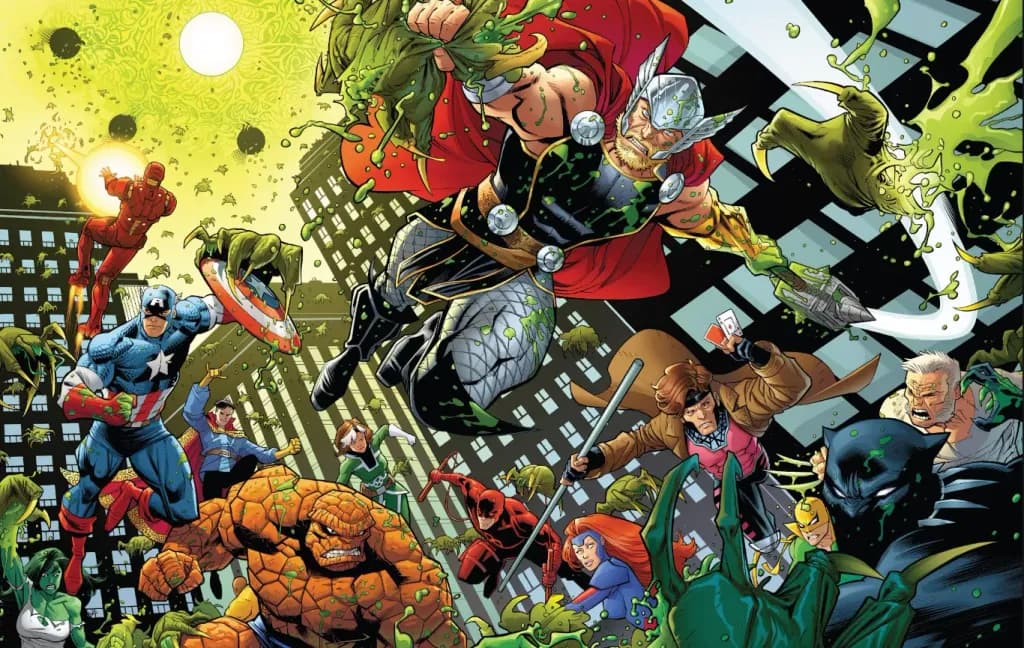 From Amazing Spider-Man #1 by Nick Spencer and Ryan Ottley