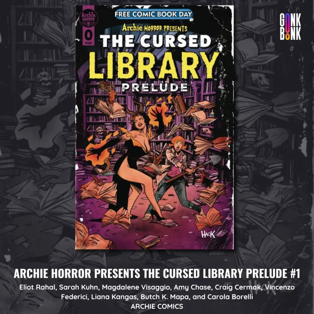 Archie Horror Presents The Cursed Library Prelude 1 comic cover