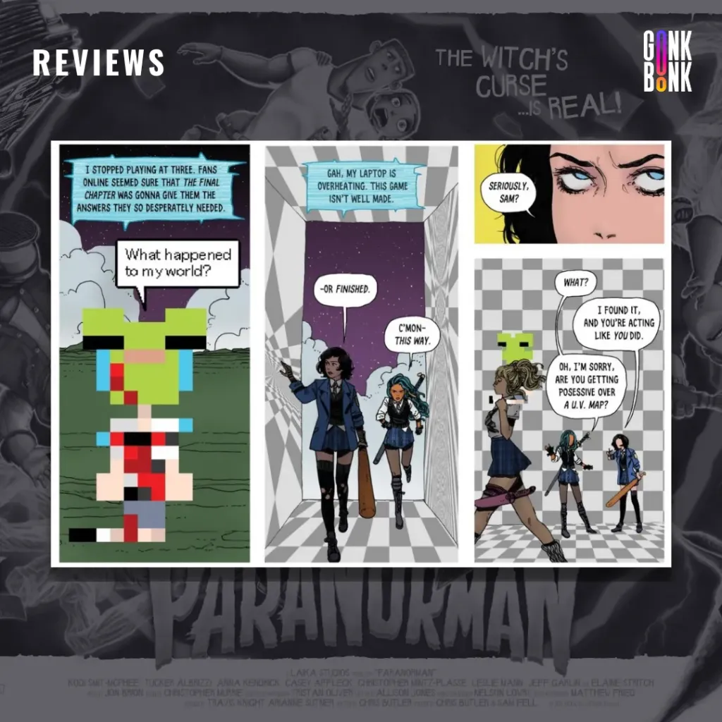 Hack Slash Back to School 2 Reviews - checkered walls