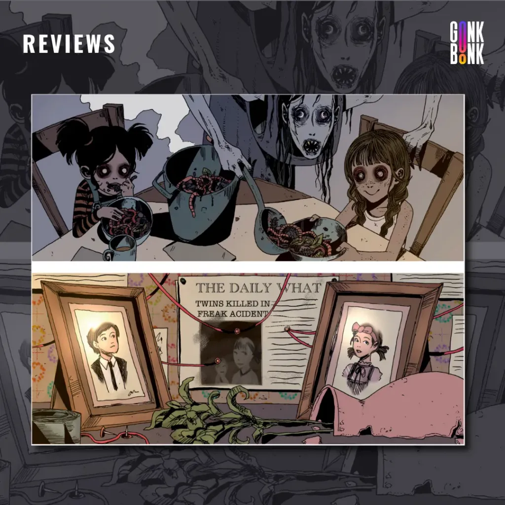 Hack_Slash_ Back to School 4 - Three ghostly characters