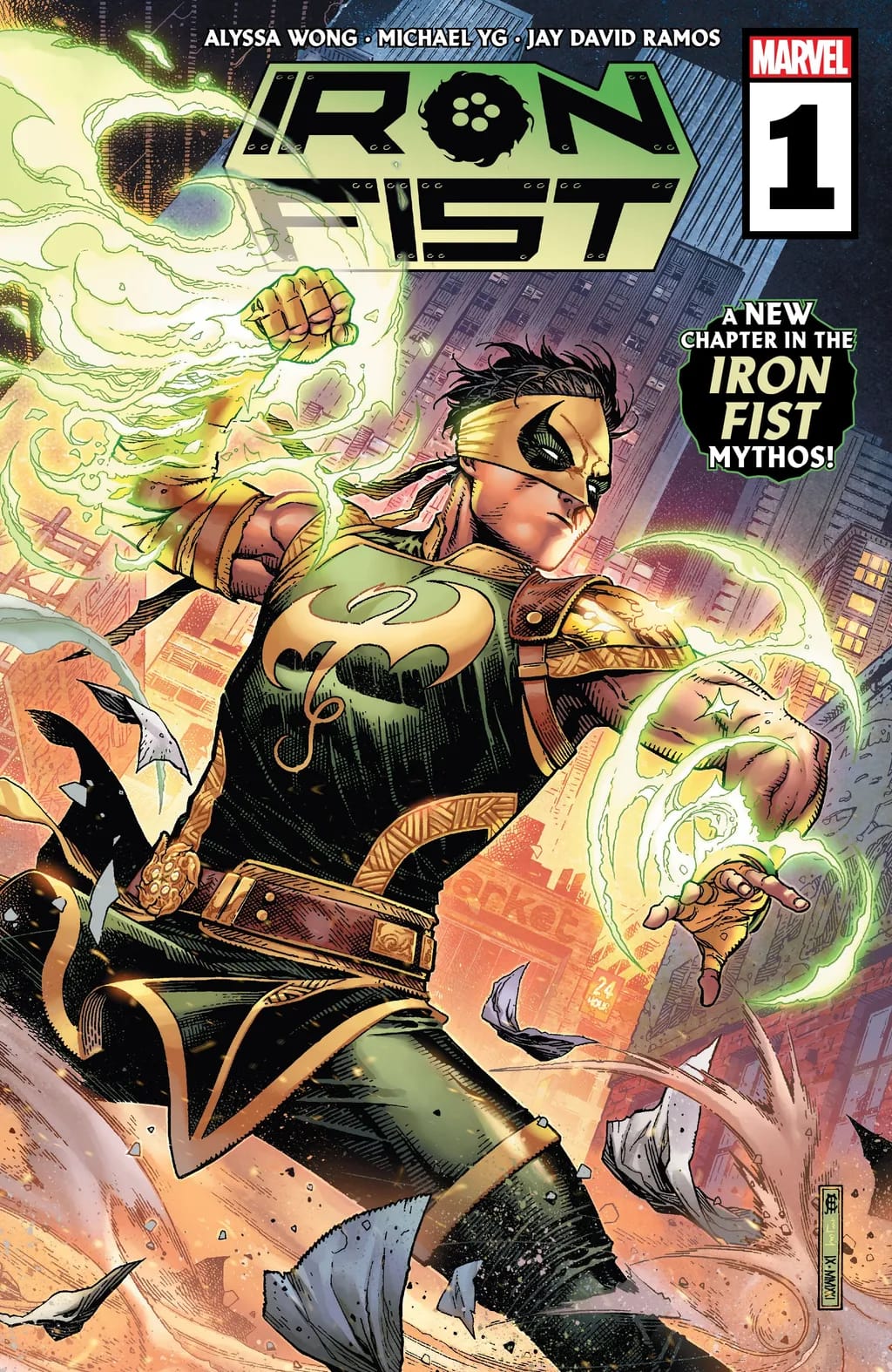 Iron Fist #1 cover