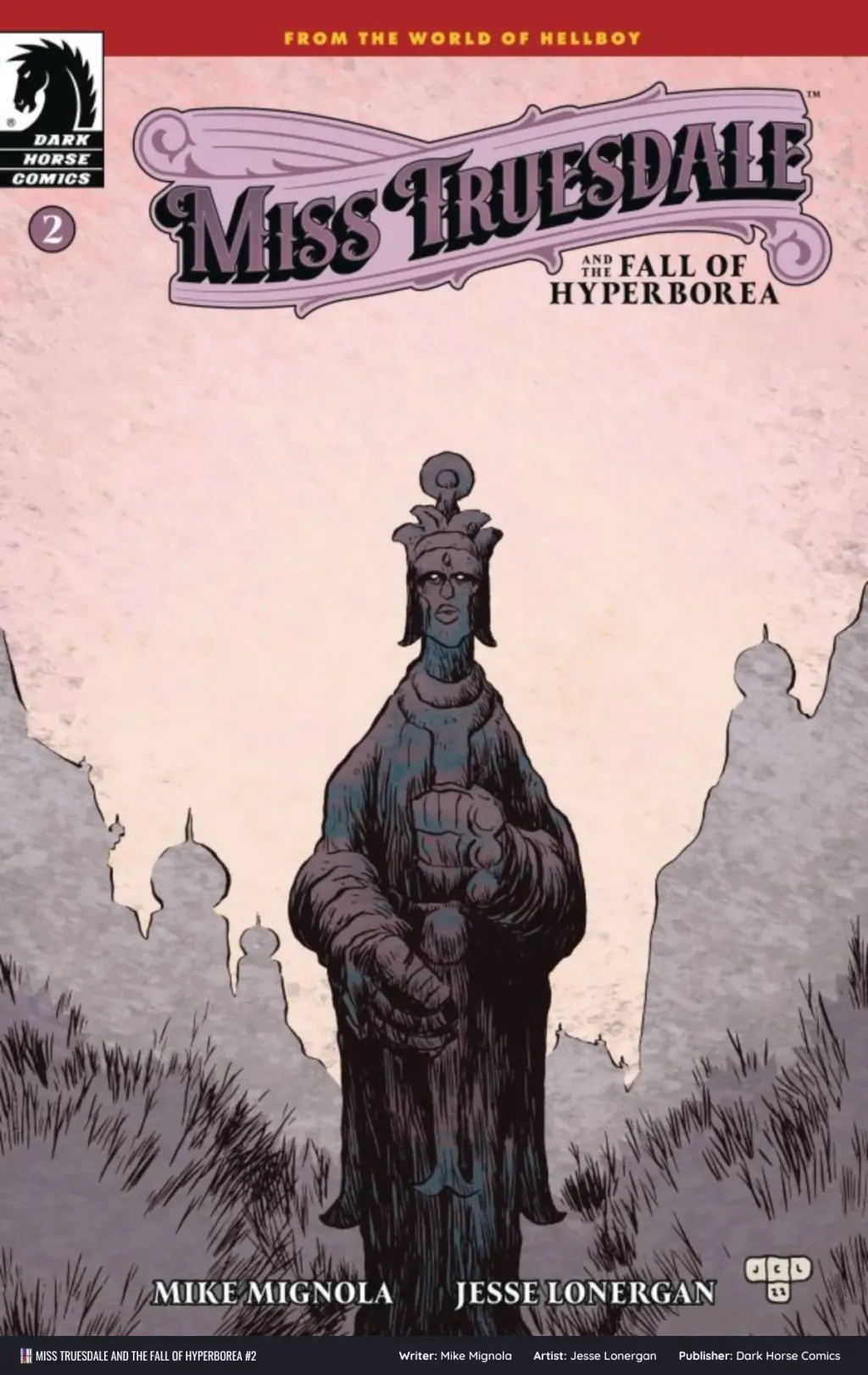 Miss Truesdale and the Fall of Hyperborea #2 Cover