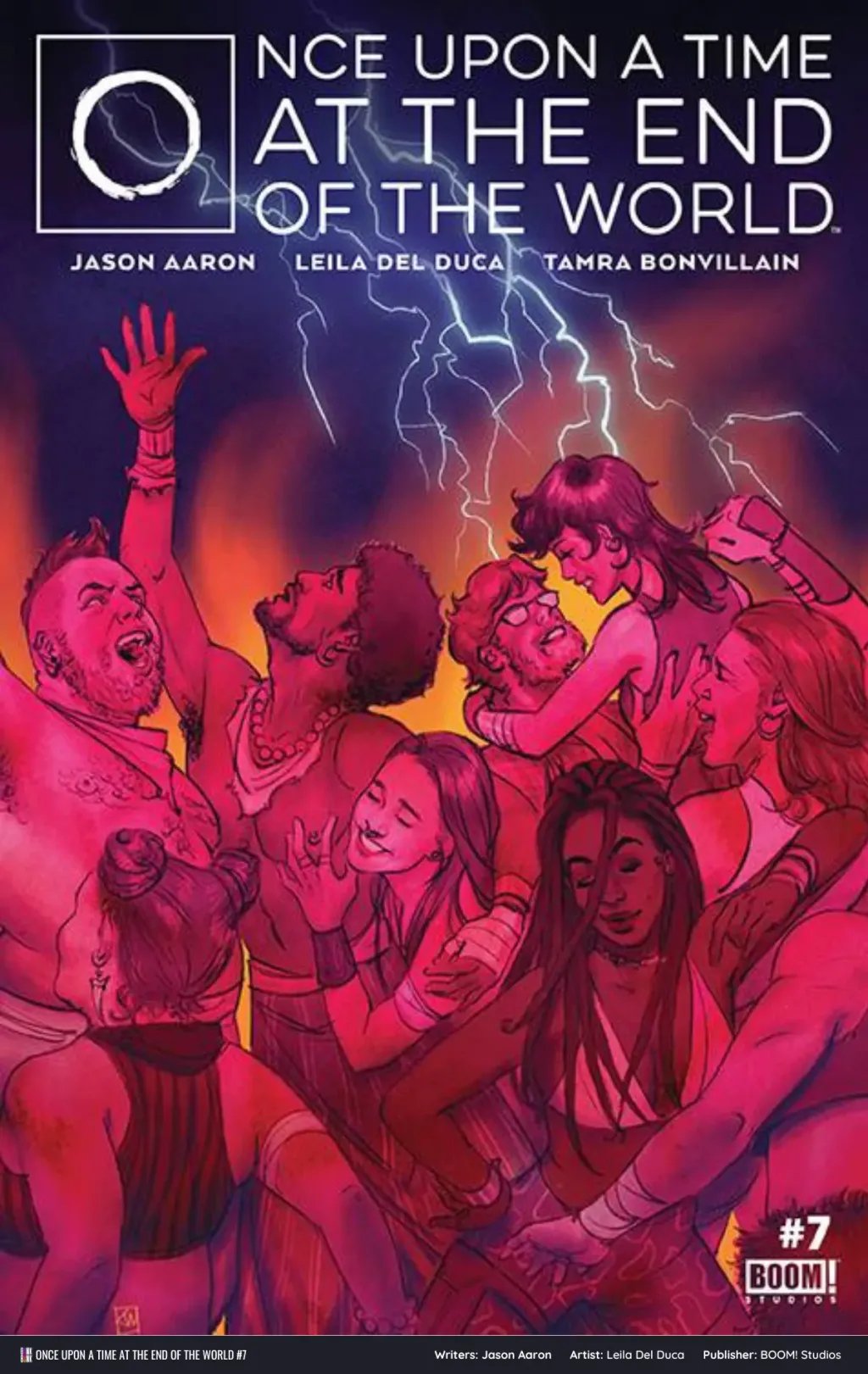 Once Upon a Time at the End of the World #7 Cover