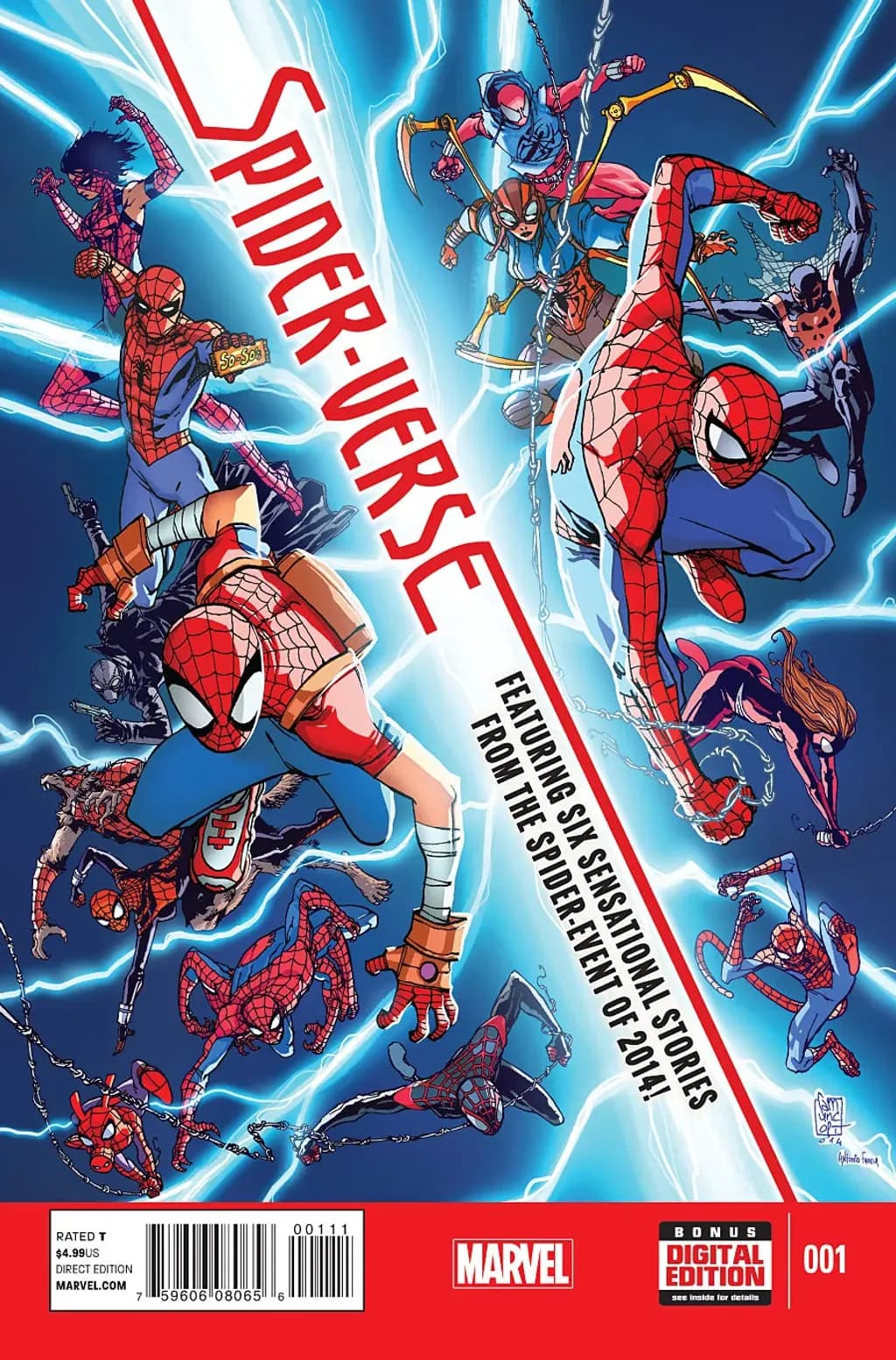 Cover of Spider-Verse #1