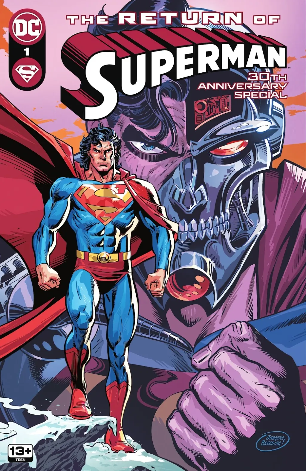 Superman: The Return of Superman 30th Anniversary Special comic cover