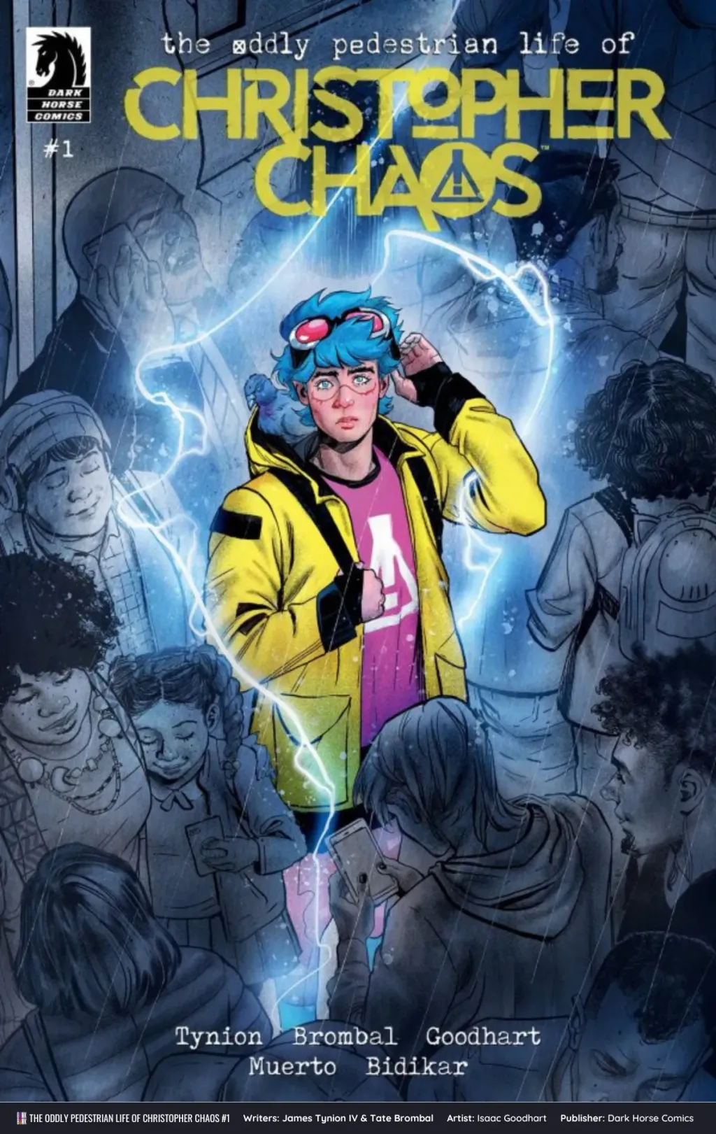 The Oddly Pedestrian Life of Christopher Chaos #1 Cover