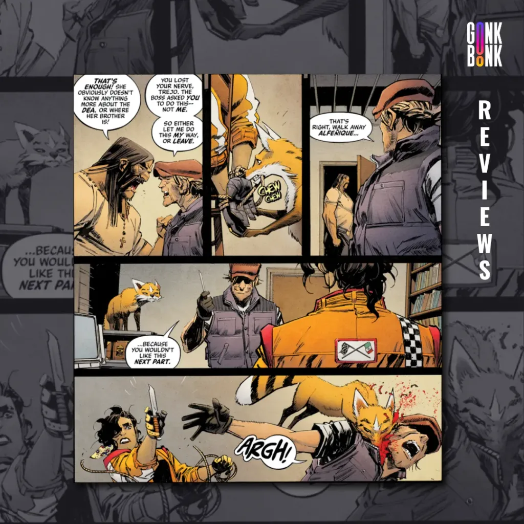 Zorro_ Man of the Dead - A fox helping out a character