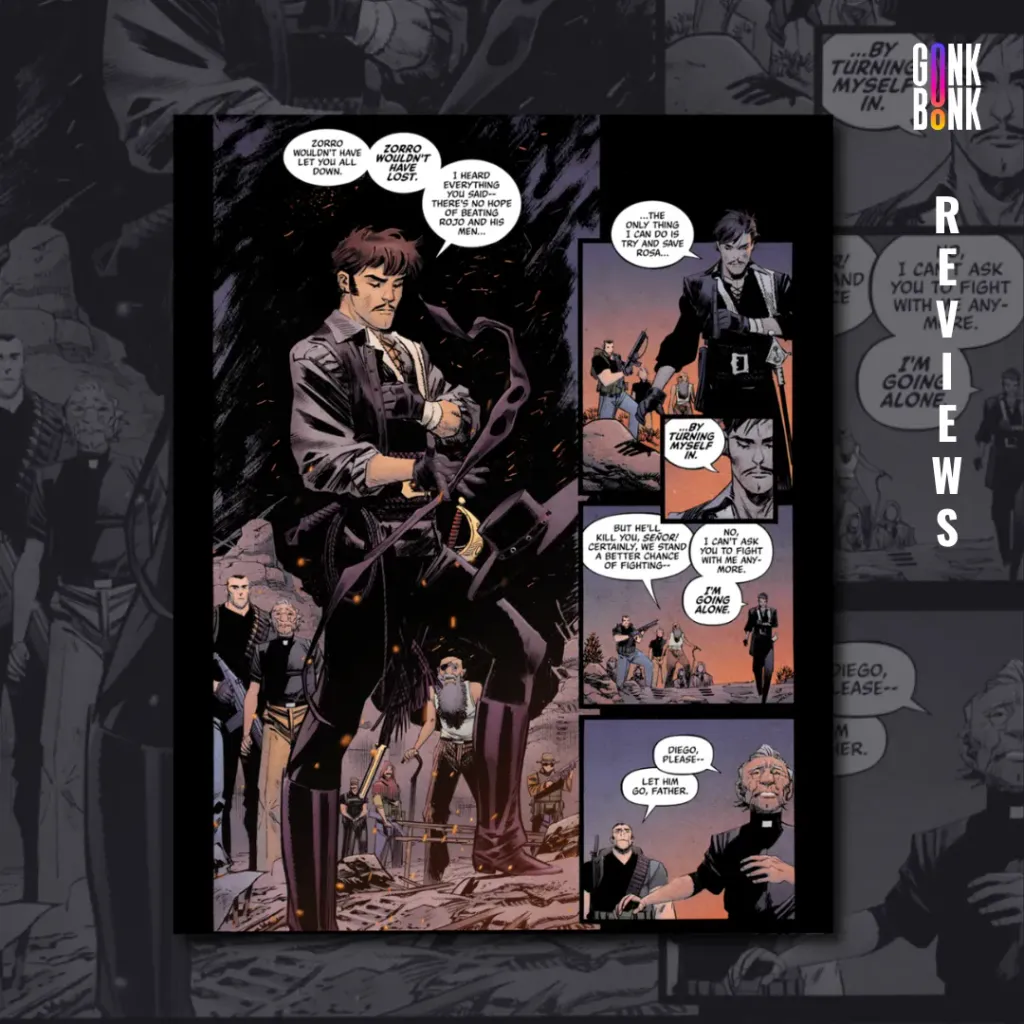 Zorro_ Man of the Dead - Character speaking about Zorro