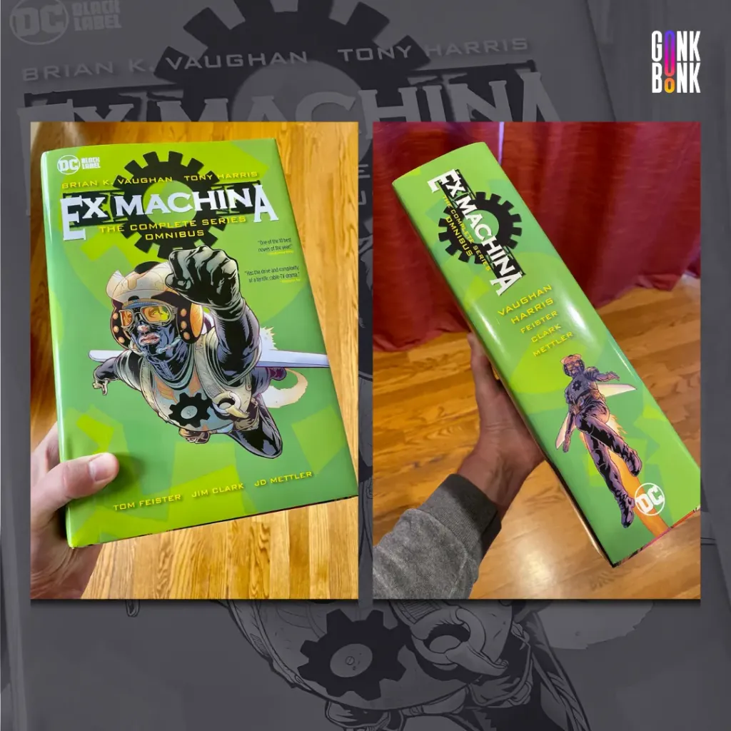 exploding giraffe substack newsletter - ex machine omnibus cover