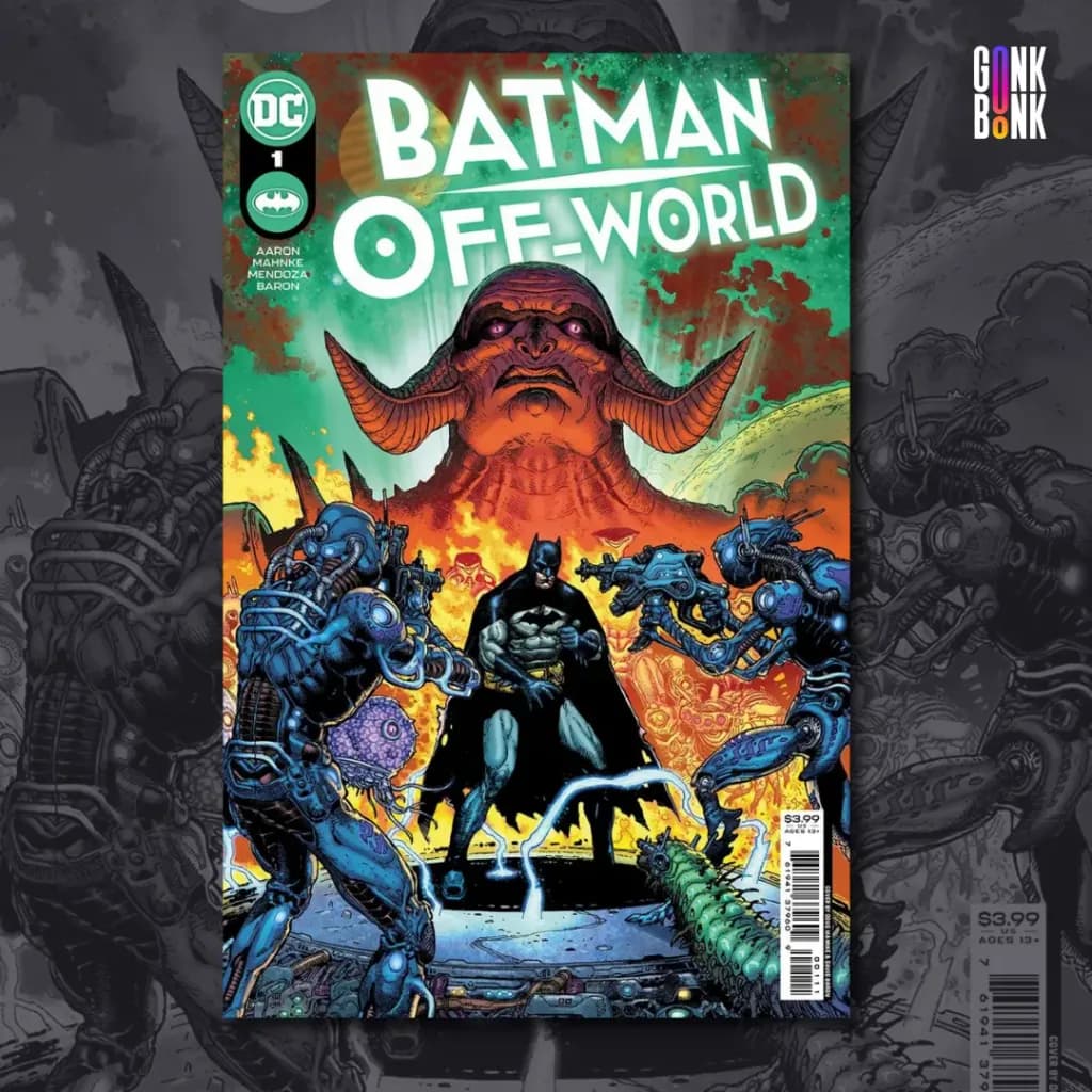 jason aaron's beard missives substack newsletter - batman off-world 1 cover