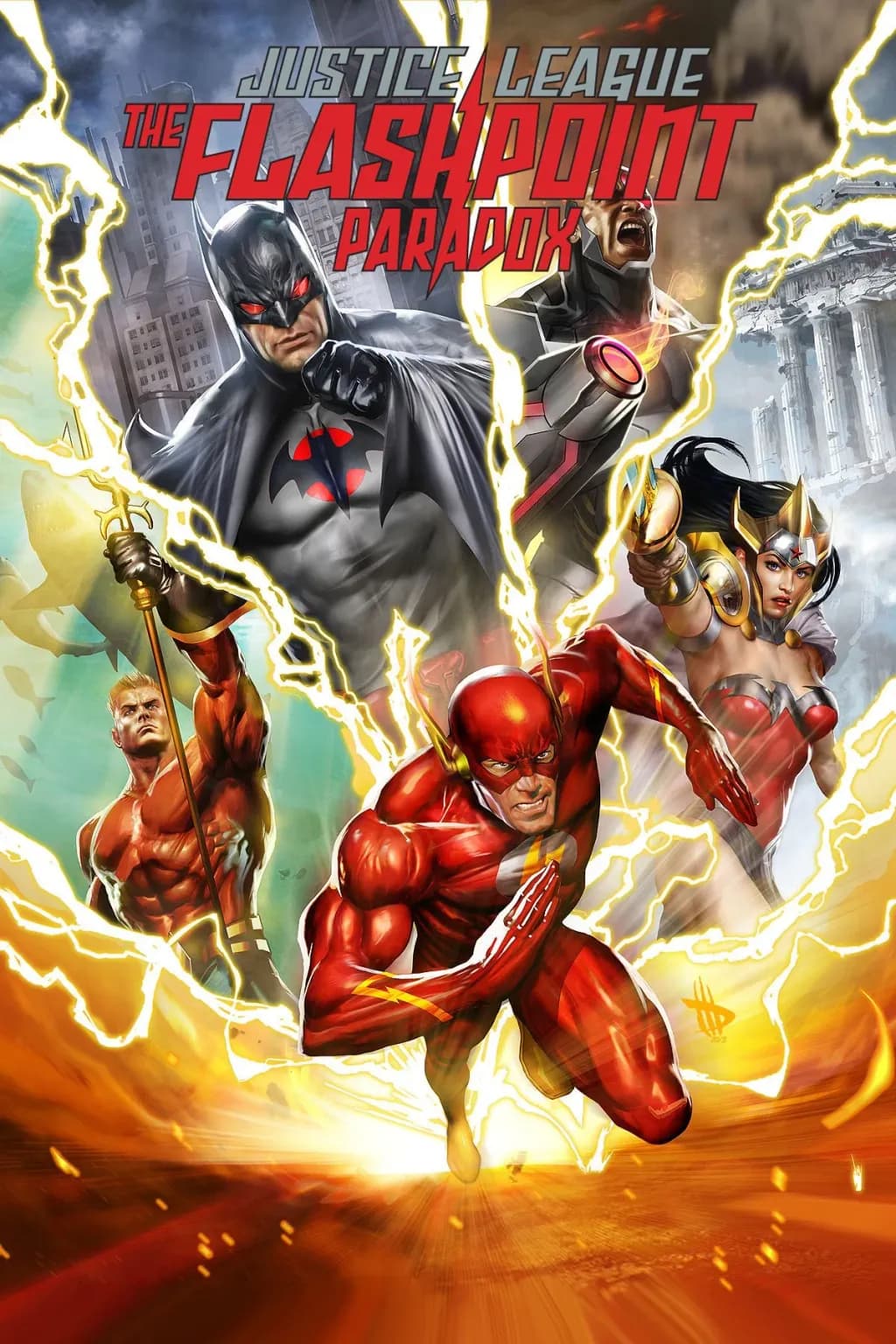 Justice League: The Flashpoint Paradox movie poster