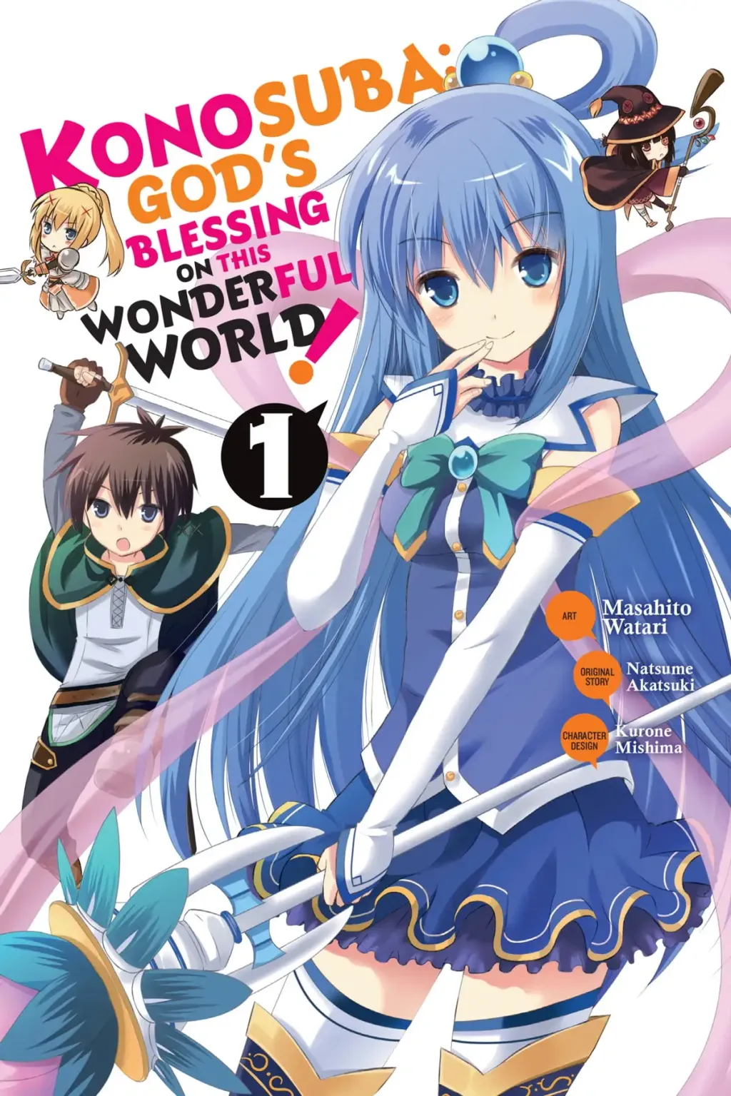 KonoSuba: God's Blessing on This Wonderful World! Vol 1 cover