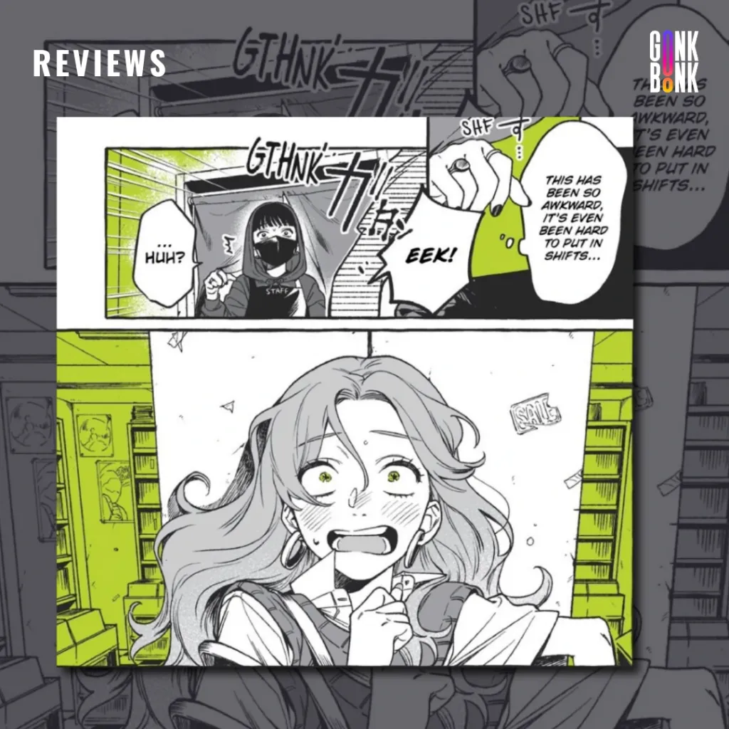 The Guy She Was Interested In Wasn't a Guy at All Vol. 1 preview page 2 - Aya is surprised to see Mitsuki in the record store.